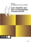 Image for Etudes de politique fiscale de l&#39;OCDE Les impots sur les compagnies d&#39;assurance