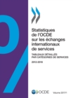Image for Statistiques De L&#39;Ocde Sur Les Changes Internationaux De Services, Vo : Tableaux DTaillS Par CatGories De Services
