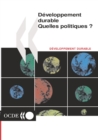 Image for D?Veloppement Durable: Quelles Politiques ?