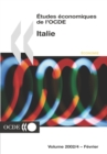 Image for Etudes ?conomiques De L&#39;ocde: Italie Volume 2002-4.