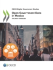 Image for OECD digital government studies. Open government data in Mexico: the way forward.