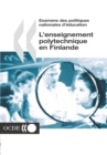 Image for Examens des politiques nationales d&#39;education : L&#39;enseignement polytechnique en Finlande 2003
