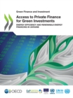 Image for OECD Green finance and investment Access to private finance for green investments: energy efficiency and renewable energy financing in Ukraine.