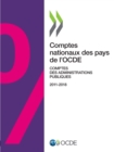 Image for Comptes Nationaux Des Pays de l&#39;Ocde, Comptes Des Administrations Publiques 2019