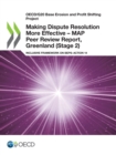 Image for Oecd/G20 Base Erosion and Profit Shifting Project Making Dispute Resolution More Effective - Map Peer Review Report, Greenland (Stage 2) Inclusive Framework on Beps: Action 14