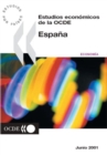 Image for Estudios economicos de la OCDE: Espana 2001