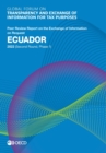 Image for Global Forum on Transparency and Exchange of Information for Tax Purposes: Ecuador 2022 (Second Round, Phase 1) Peer Review Report on the Exchange of Information on Request