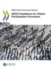 Image for OECD Guidelines for Citizen Participation Processes