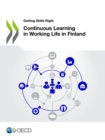 Image for OECD Getting Skills Right Continuous Learning in Working Life in Finland