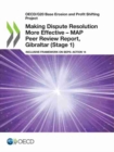 Image for Making Dispute Resolution More Effective - MAP Peer Review Report, Gibraltar (Stage 1)