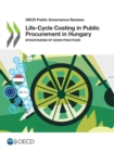 Image for OECD Public Governance Reviews Life-Cycle Costing in Public Procurement in Hungary Stocktaking of Good Practices