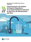 Image for Revisiones de la Ocde Sobre Reforma Regulatoria Implementacion del Analisis de Impacto Regulatorio En La Superintendencia Nacional de Servicios de Saneamiento del Peru