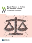 Image for Equal Access to Justice for Inclusive Growth Putting People at the Centre