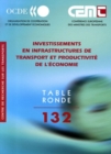 Image for Tables Rondes CEMT No. 132 Investissements En Infrastructure