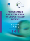 Image for Privatisation and regulation of urban transit systems : 141