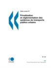 Image for Tables Rondes FIT Privatisation Et Reglementation Des Systemes De Transports Publics Urbains