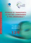 Image for Tables Rondes FIT Petrole Et Transports