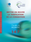 Image for Tables Rondes Fit Mettre En Uvre La Tarification De La Congestion