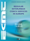 Image for ECMT Round Tables Regular Interurban Coach Services in Europe