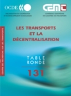 Image for Tables Rondes CEMT Les transports et la decentralisation
