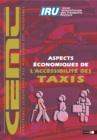 Image for Aspects economiques de l&#39;accessibilite des taxis