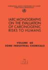 Image for Some Industrial Chemicals : Iarc Monograph on the Carcinogenic Risks to Humans : v. 77 : Some Industrial Chemicals