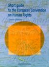 Image for Short guide to the European Convention on Human Rights