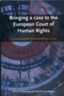 Image for Bringing a case to the European Court of Human Rights
