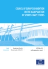 Image for Council of Europe Convention on the Manipulation of Sports Competitions