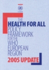 Image for Health for All Policy Framework for the WHO European Region