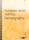 Image for European Social Statistics : Demography