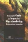 Image for Assessing the Costs and Impacts of Migration Policy : An International Comparison