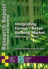 Image for Integrating Europe&#39;s Retail Banking Market