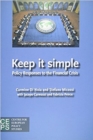 Image for Keep It Simple : Policy Responses to the Financial Crisis