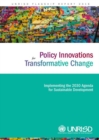 Image for Policy innovations for transformative change