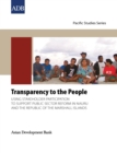 Image for Transparency to the People: Using Stakeholder Participation to Support Public Sector Reform in Nauru and the Republic of the Marshall Islands.