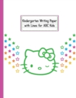 Image for Kindergarten Writing Paper with Lines for ABC KIDS