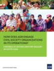 Image for How Does ADB Engage Civil Society Organizations in Its Operations?