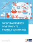 Image for 2015 Clean Energy Investments : Project Summaries