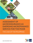 Image for Assessment of Microinsurance as Emerging Microfinance Service for the Poor: The Case of the Philippines.