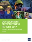 Image for Development Effectiveness Report 2017