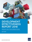 Image for Development Effectiveness Report 2018: Private Sector Operations