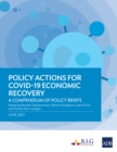 Image for Policy actions for COVID-19 economic recovery: a compendium of policy briefs