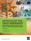 Image for Article 6 of the Paris Agreement : Drawing Lessons from the Joint Crediting Mechanism (Version II)