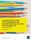 Image for Inclusive Education with Differentiated Instruction for Children with Disabilities: A Guidance Note