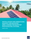 Image for Installation and Operations Manual for Maldives&#39; Grid-Connected Rooftop Photovoltaic Systems