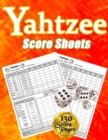 Image for Yahtzee Score Sheets : 130 Pads for Scorekeeping, Yahtzee Score Pads, Yahtzee Score Cards with Size 8.5 x 11 inches
