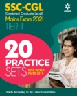 Image for 20 Practice Sets Ssc Combined Graduate Level Tier 2 Mains Exam  2021