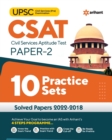 Image for 10 Practice Sets Upsc Csat Civil Services Aptitude Test Paper 2 2023
