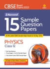 Image for Cbse Board Exam 2023  I-Succeed 15 Sample Question Papers  Physics Class 12th